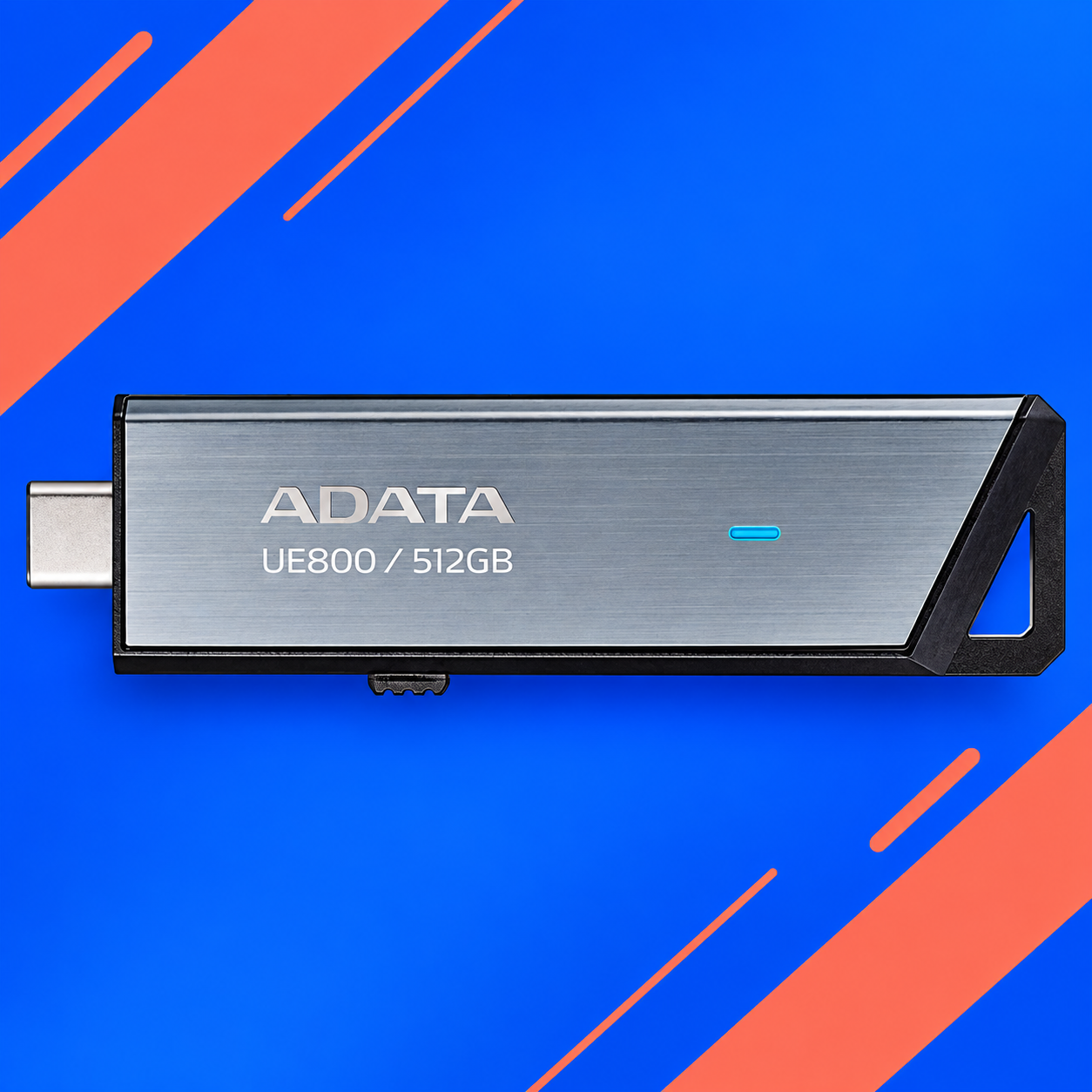 Ilustração gerada por IA de ADATA UE800 512 GB
