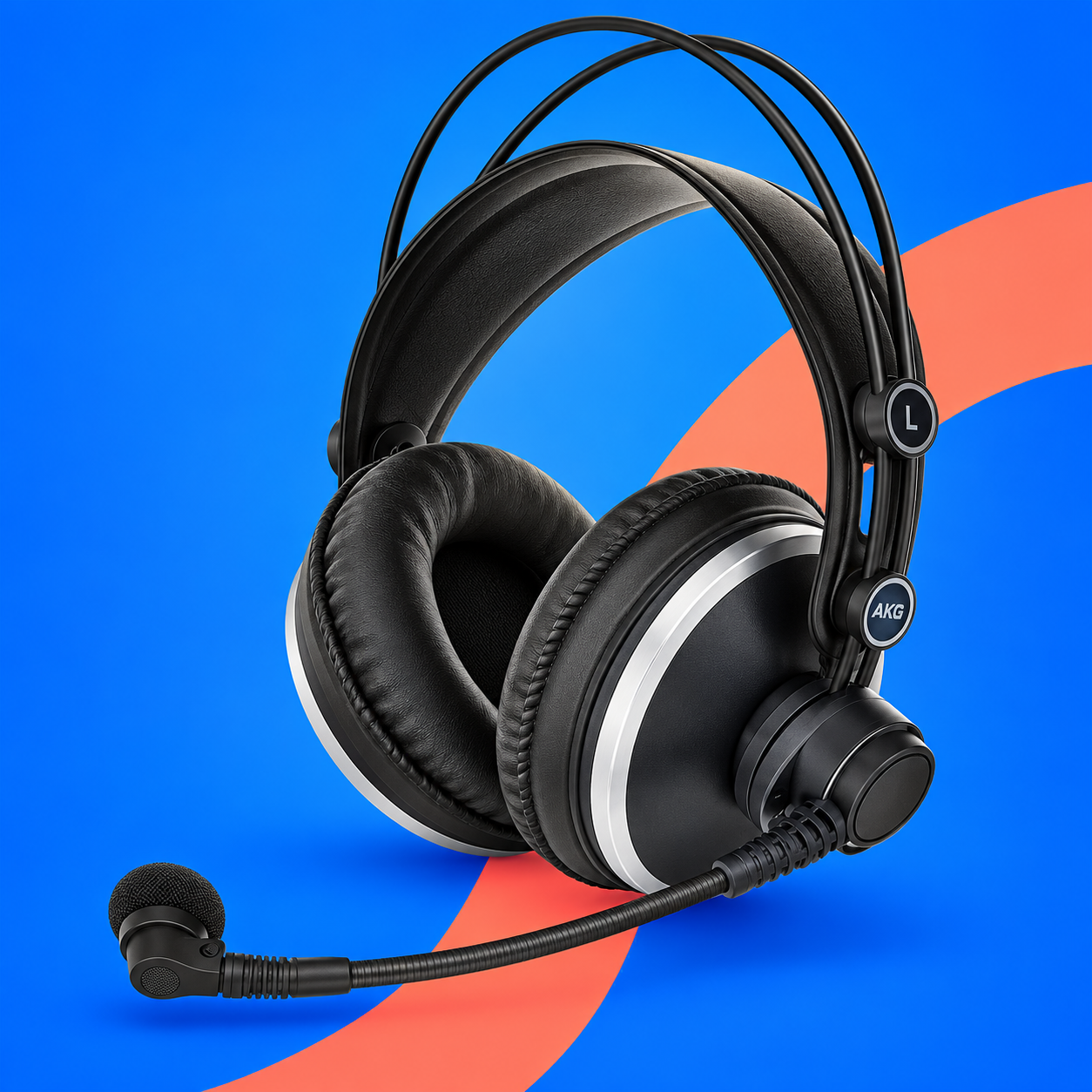 Ilustração gerada por IA de AKG HSD271