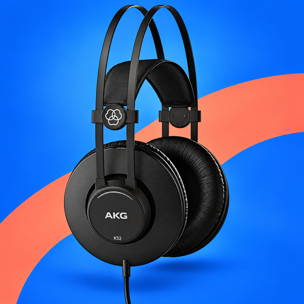 Ilustração gerada por IA de AKG K52