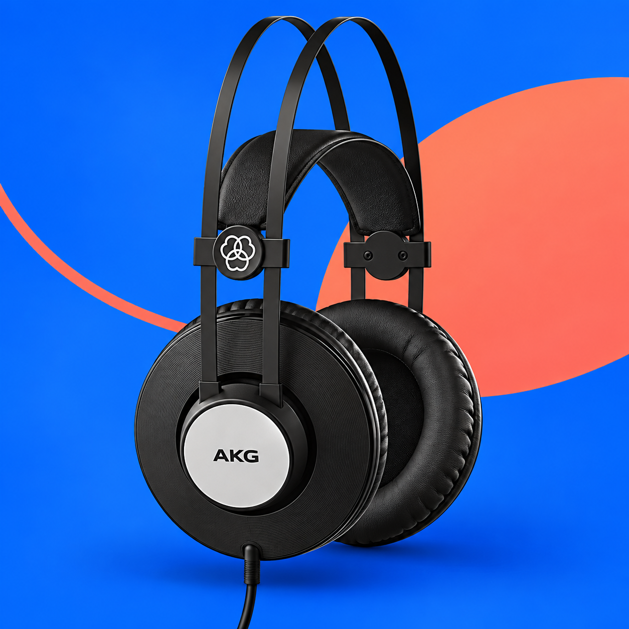 Ilustração gerada por IA de AKG K72