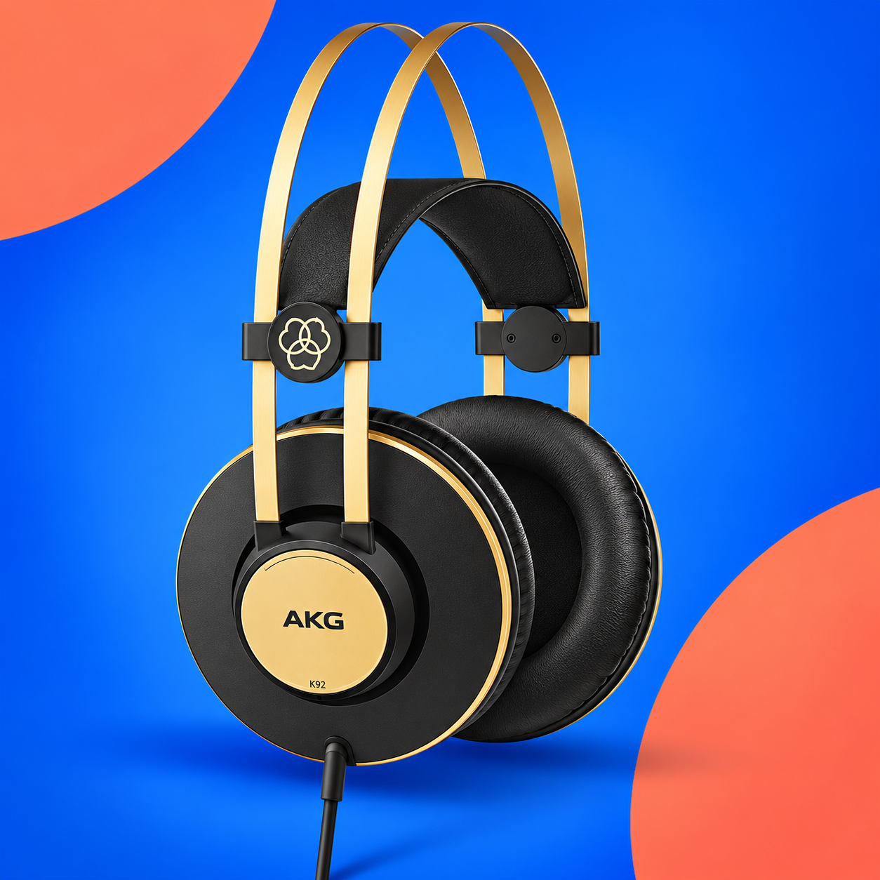 Ilustração gerada por IA de AKG K92