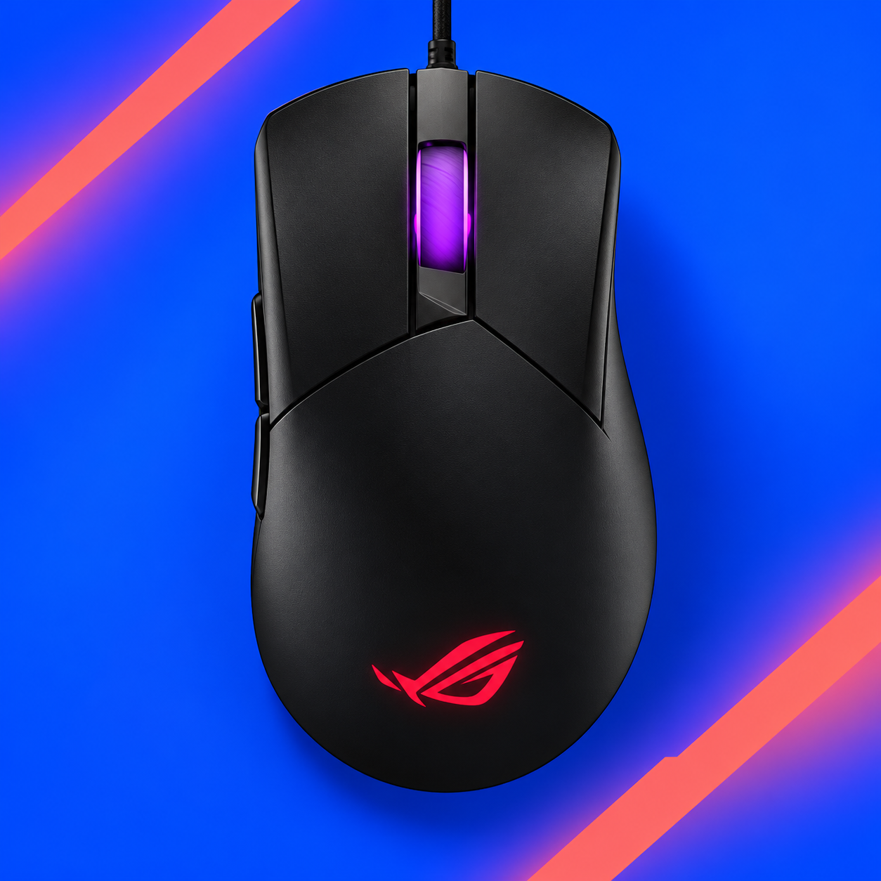 Ilustração gerada por IA de ASUS ROG Gladius III Core