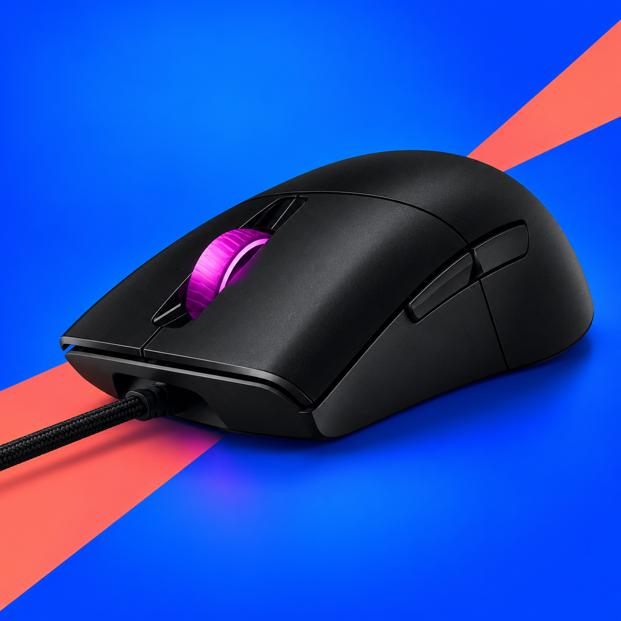 Ilustração gerada por IA de ASUS ROG Keris com fio