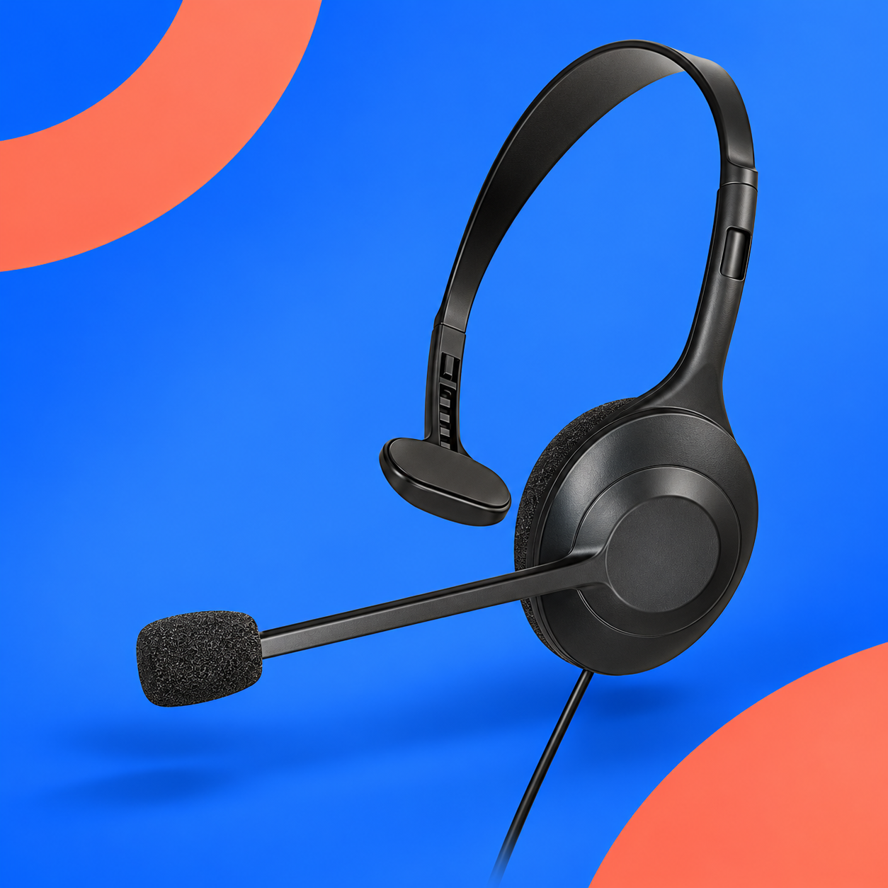 Ilustração gerada por IA de Audio-Technica ATH-101USB