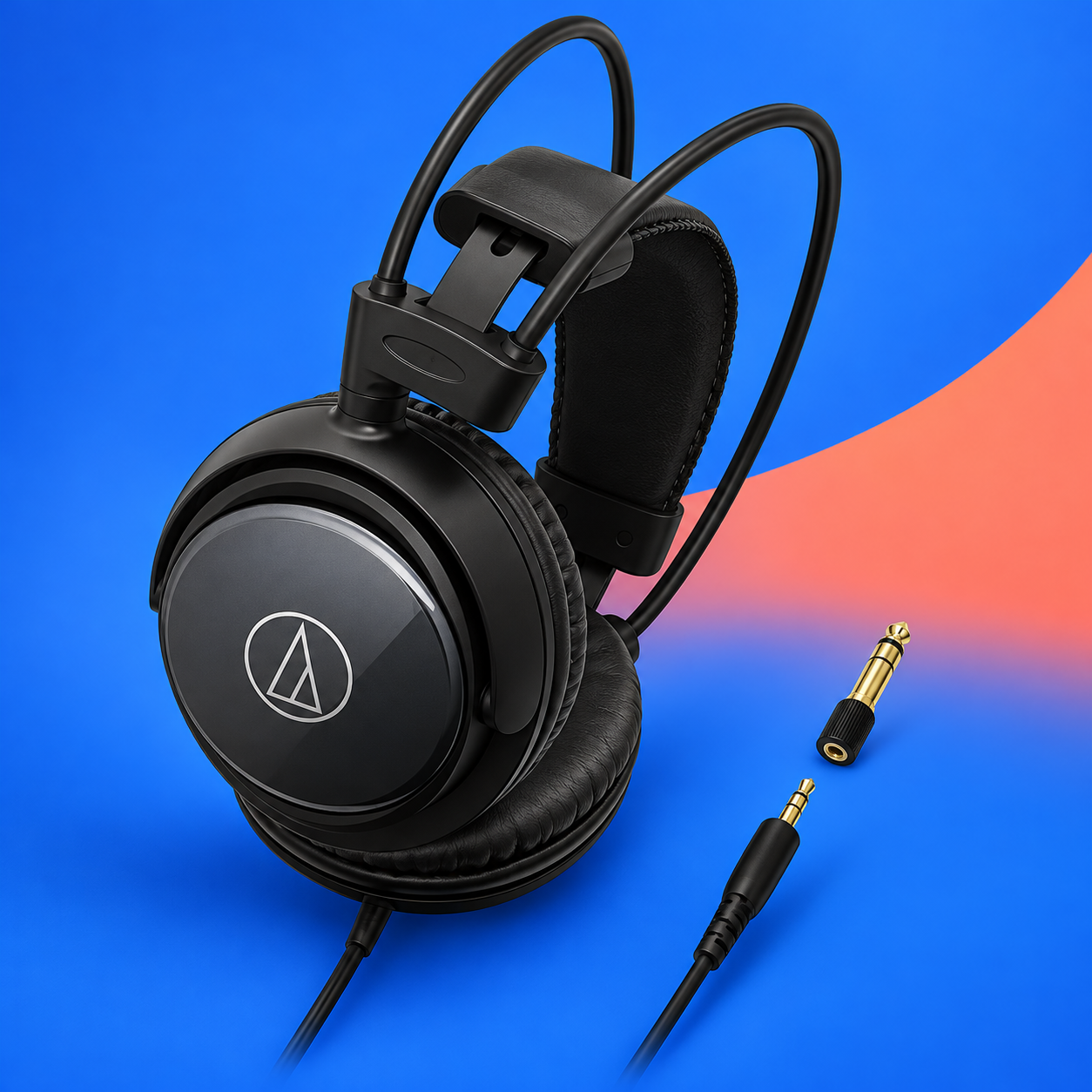 Ilustração gerada por IA de Audio-Technica ATH-AVC400