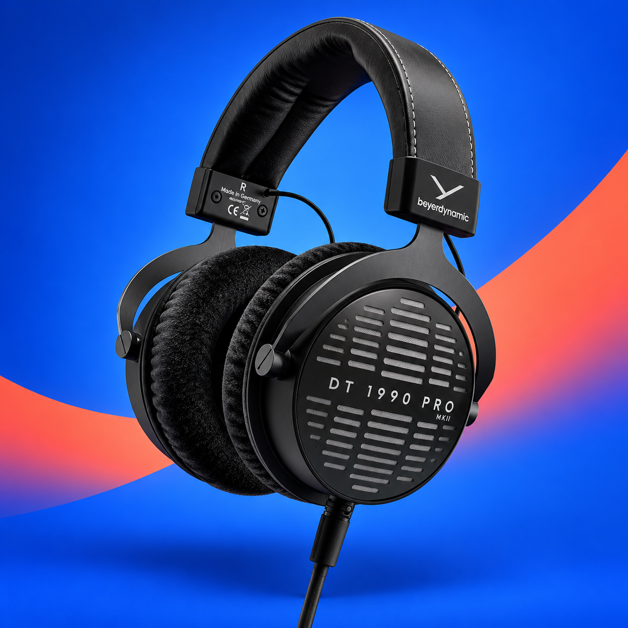 Ilustração gerada por IA de beyerdynamic DT 1990 PRO MKII