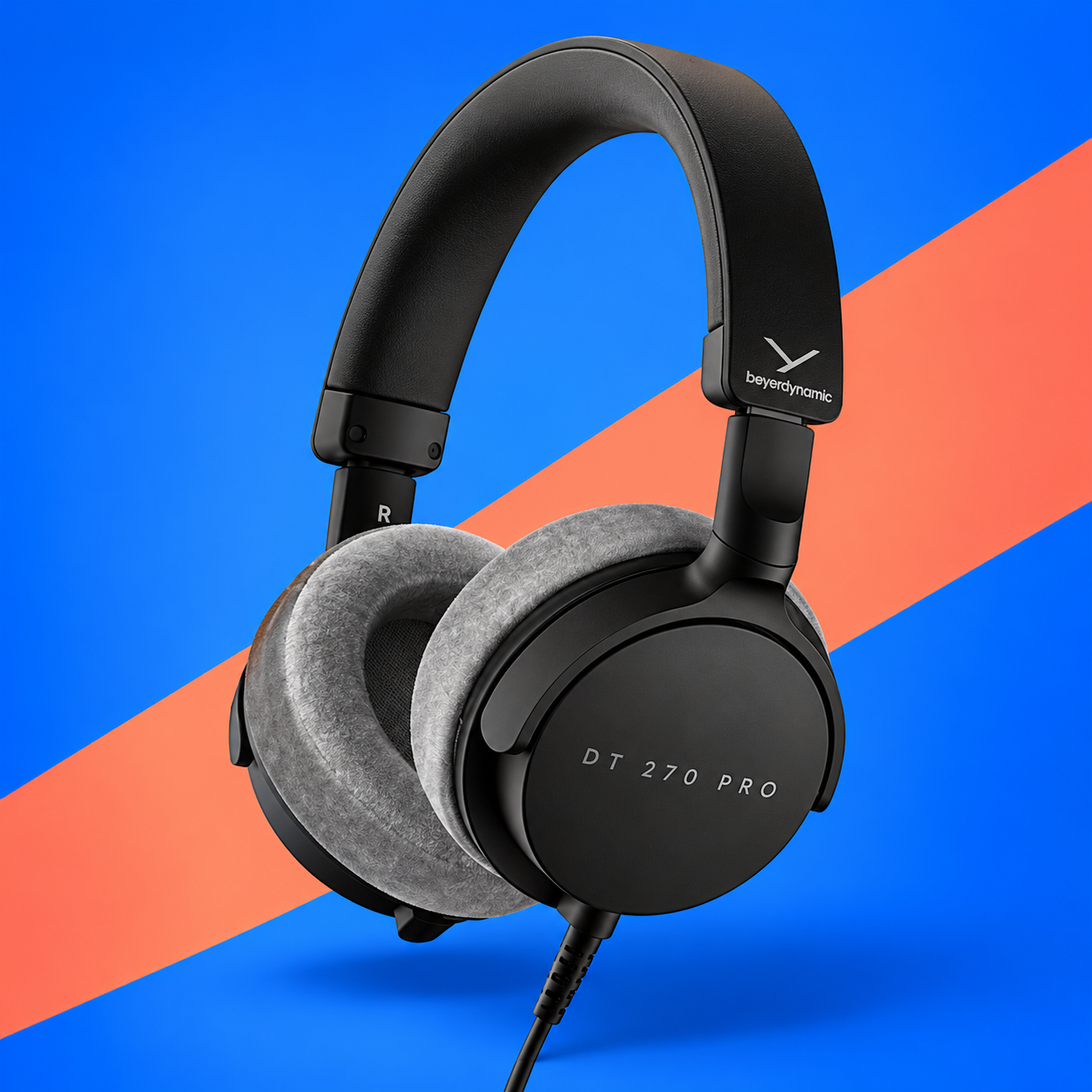 Ilustração gerada por IA de beyerdynamic DT 270 PRO