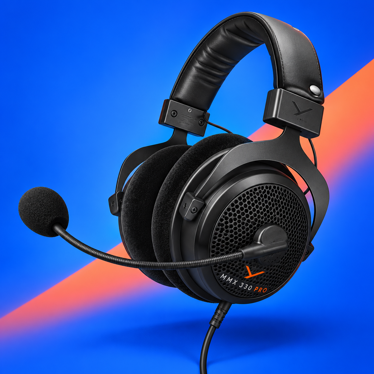 Ilustração gerada por IA de beyerdynamic MMX 330 PRO