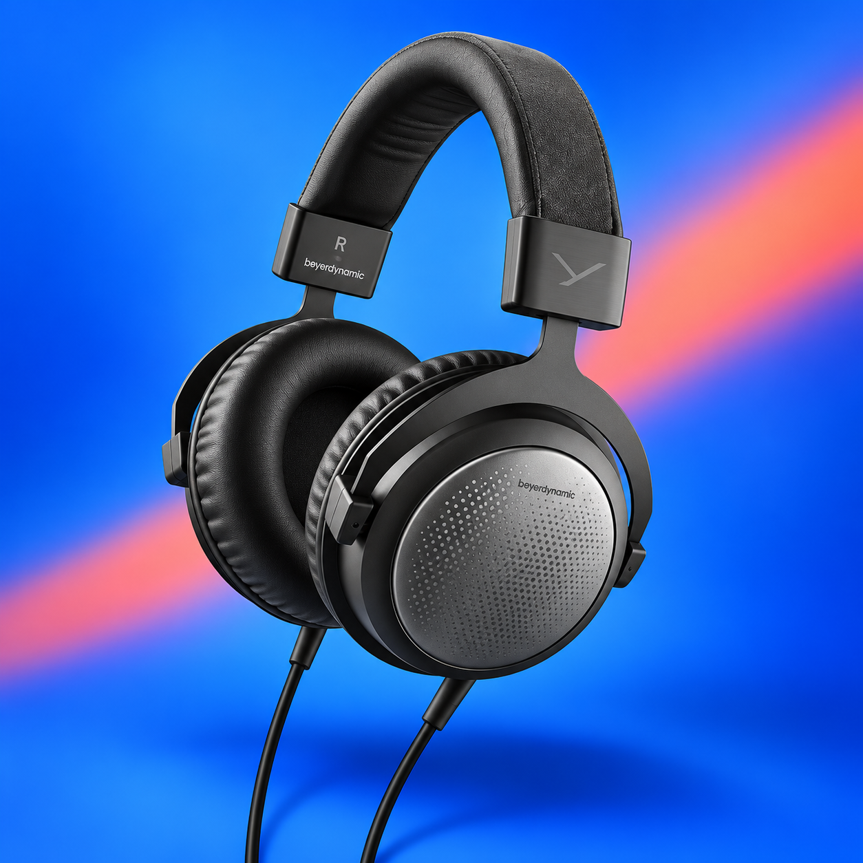 Ilustração gerada por IA de beyerdynamic T5 terceira geração