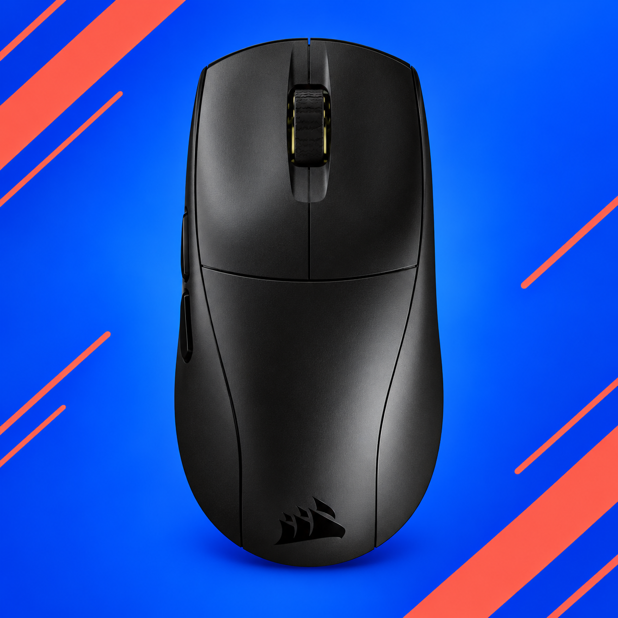 Ilustração gerada por IA de Corsair M75 Air preto