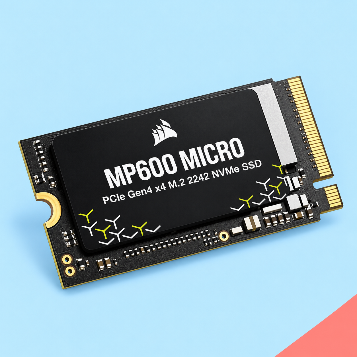 Ilustração gerada por IA de Corsair MP600 MICRO 1 TB — MCR2