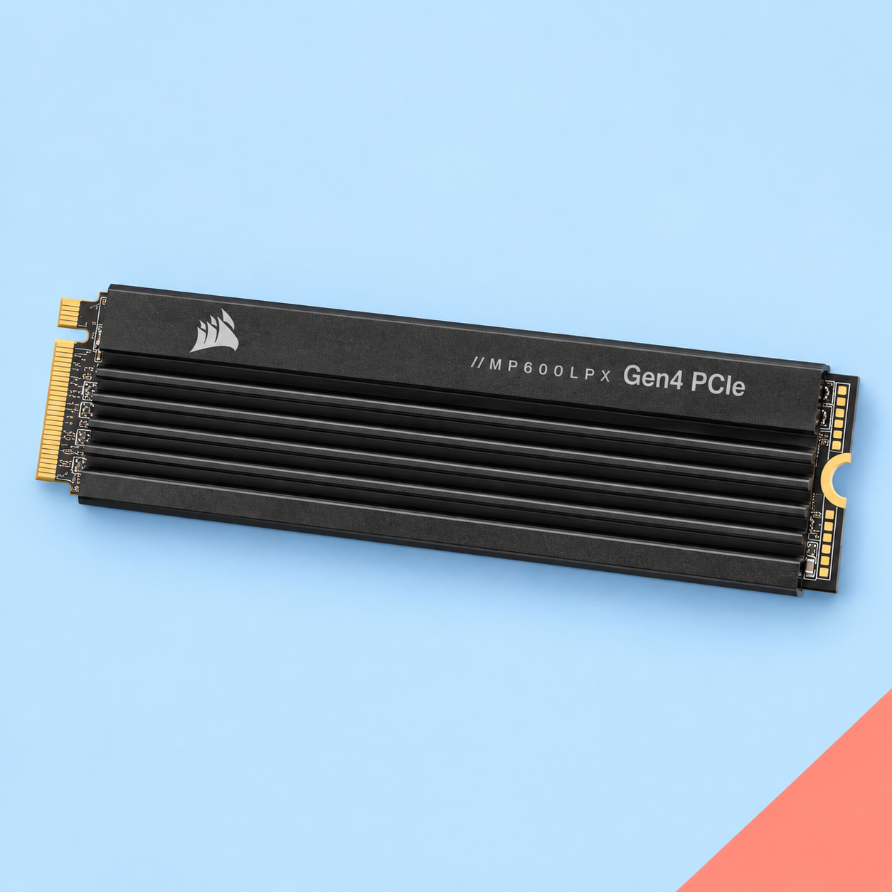 Ilustração gerada por IA de Corsair MP600 PRO LPX 1 TB