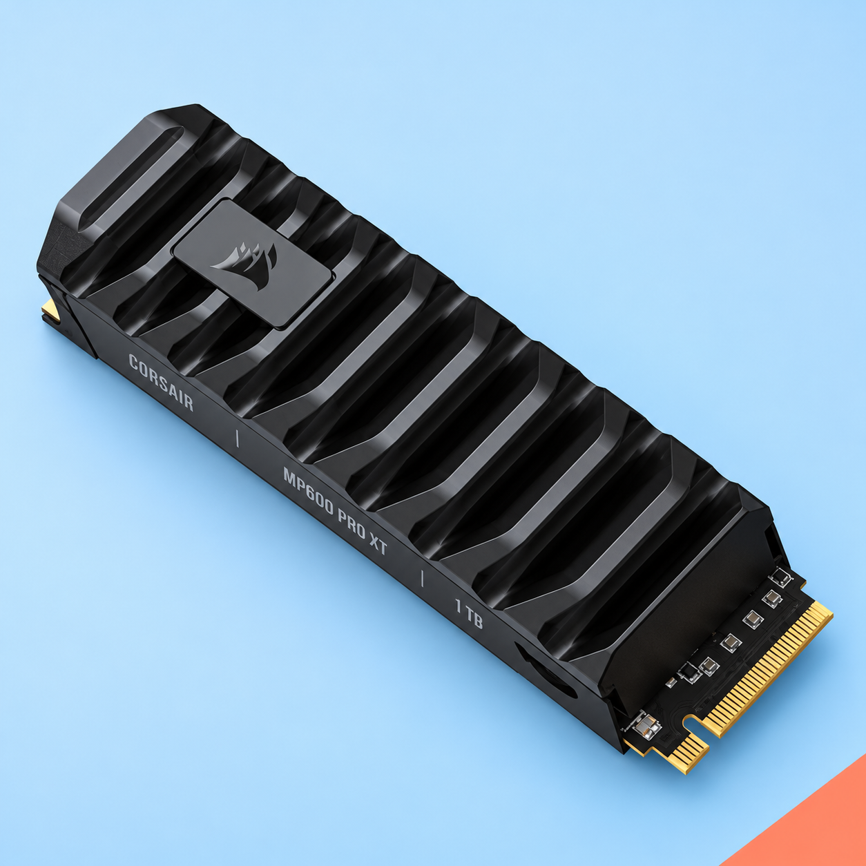 Ilustração gerada por IA de Corsair MP600 PRO XT 1 TB