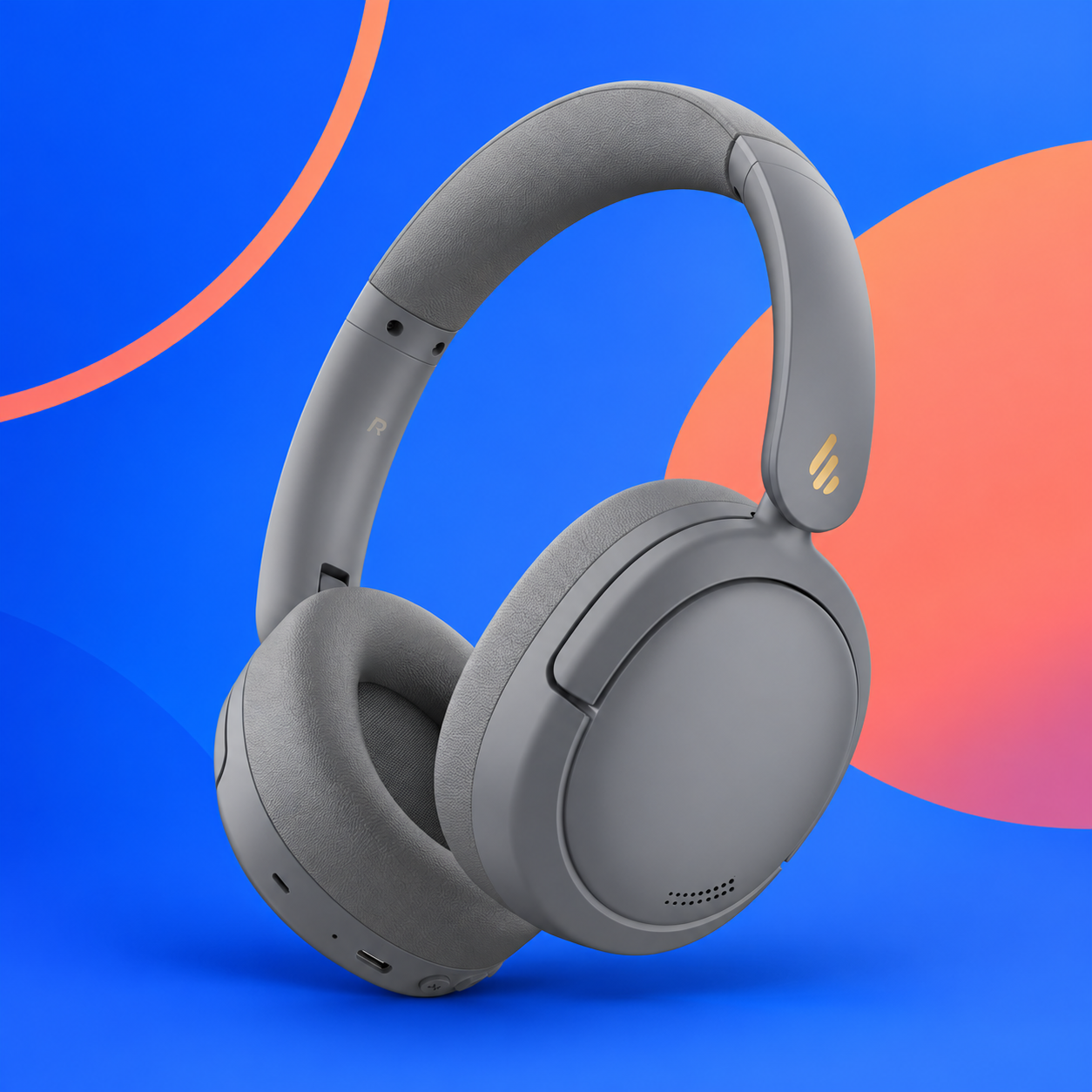 Ilustração gerada por IA de Edifier W800BT PRO cinza