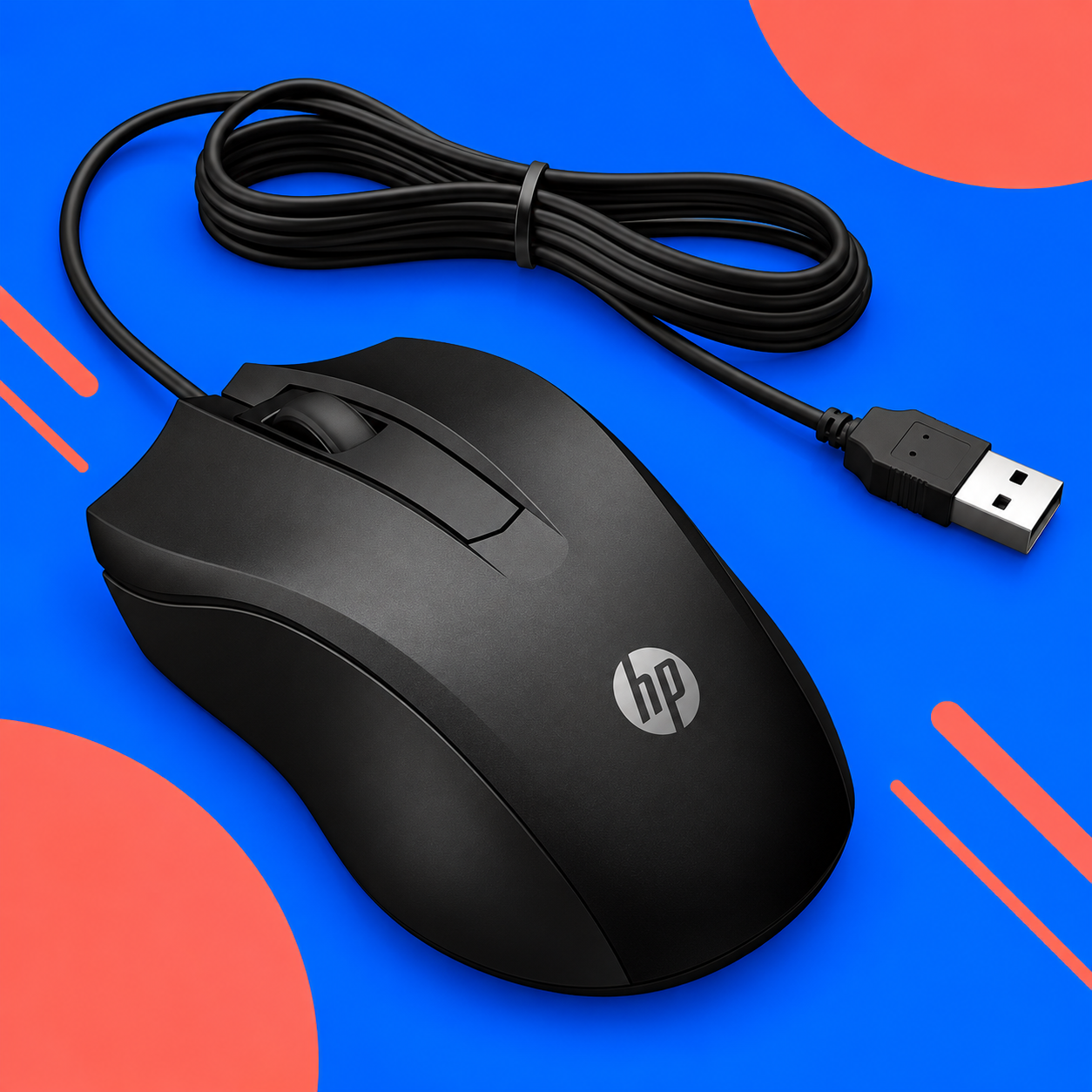 Ilustração gerada por IA de HP 100 preto