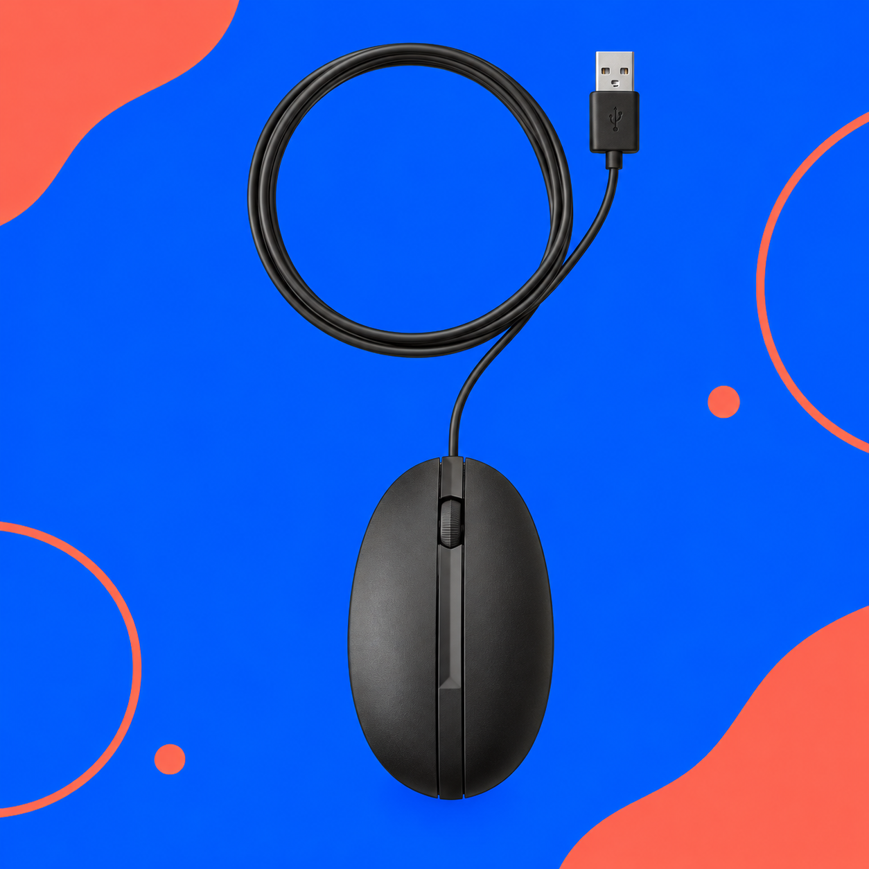 Ilustração gerada por IA de HP 320M preto