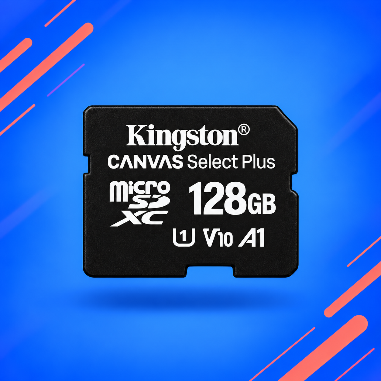 Ilustração gerada por IA de Kingston Canvas Select Plus microSD 128 GB