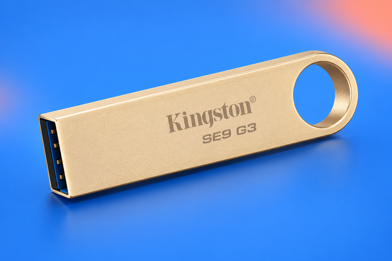 Ilustração gerada por IA de Kingston DataTraveler SE9 G3 64 GB