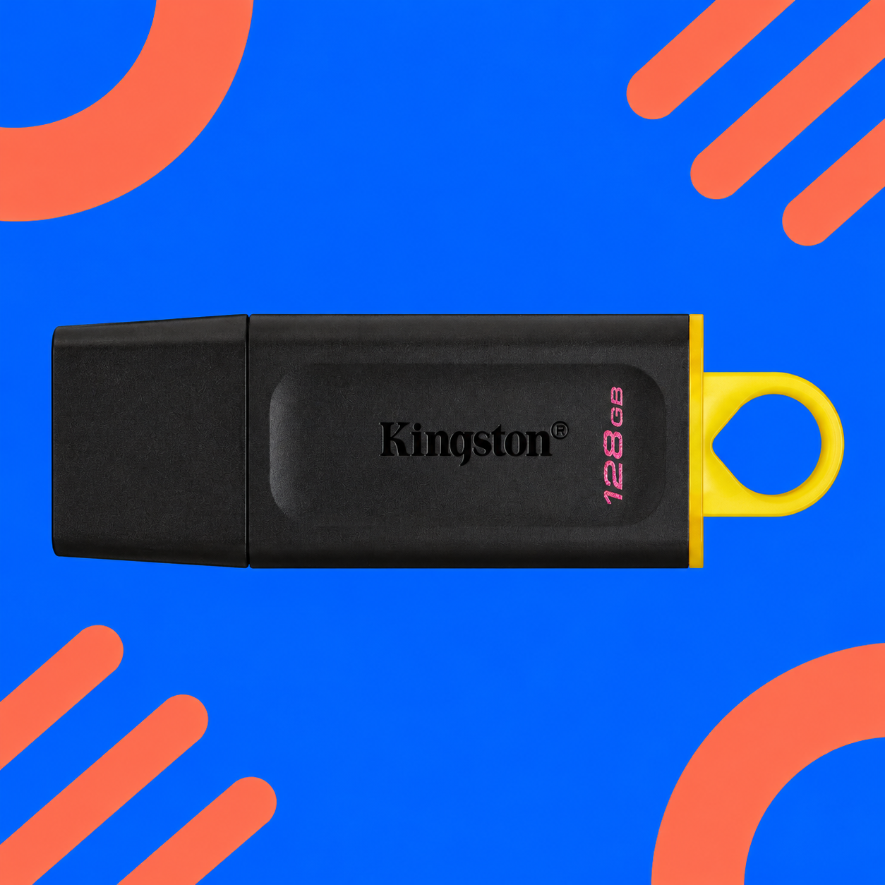 Ilustração gerada por IA de Kingston DataTraveler Exodia 128 GB