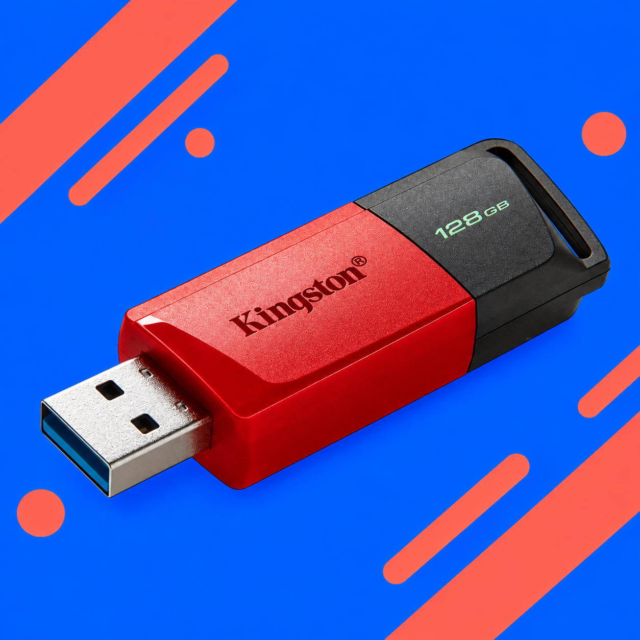 Ilustração gerada por IA de Kingston DataTraveler Exodia M 128 GB