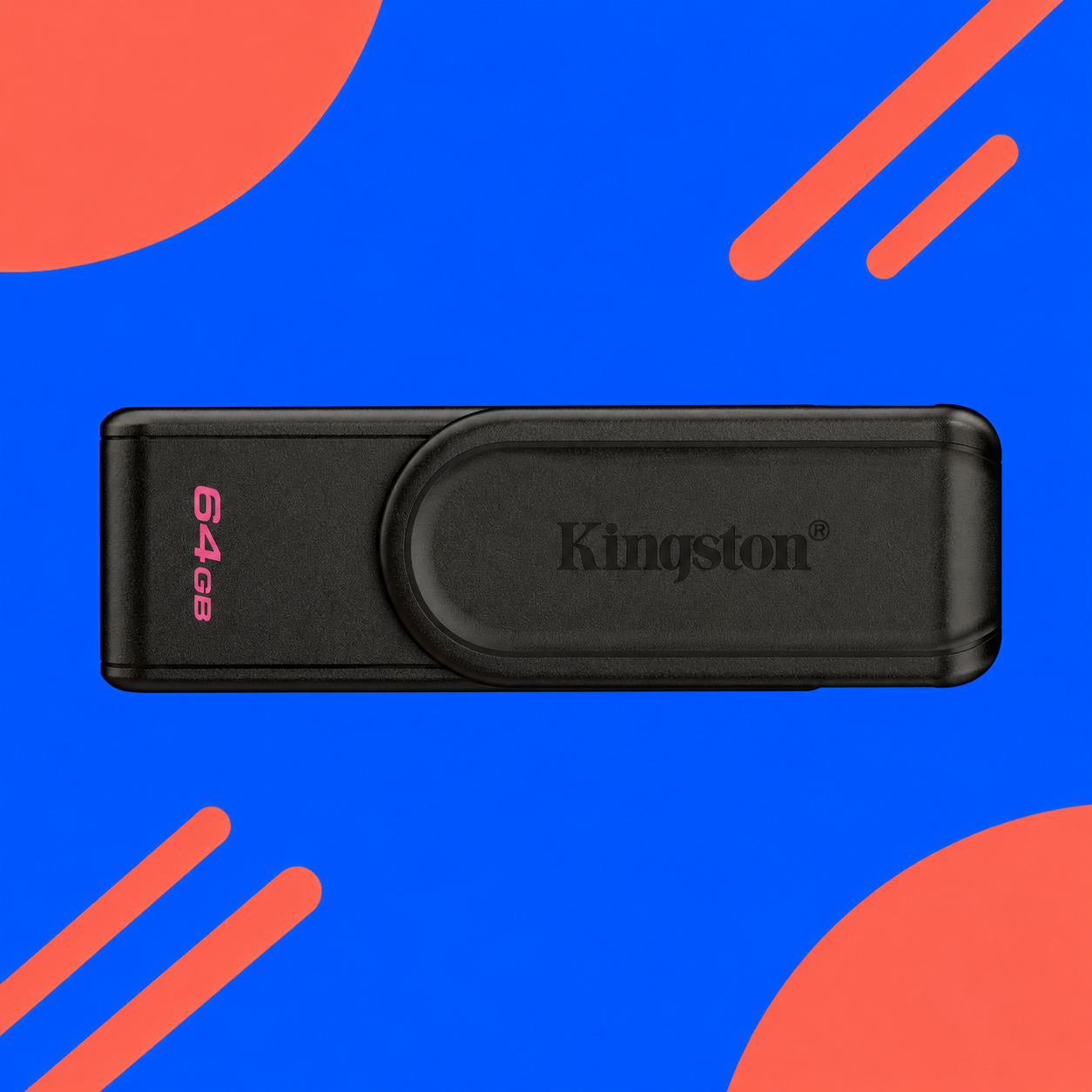Ilustração gerada por IA de Kingston DataTraveler Exodia S 64 GB