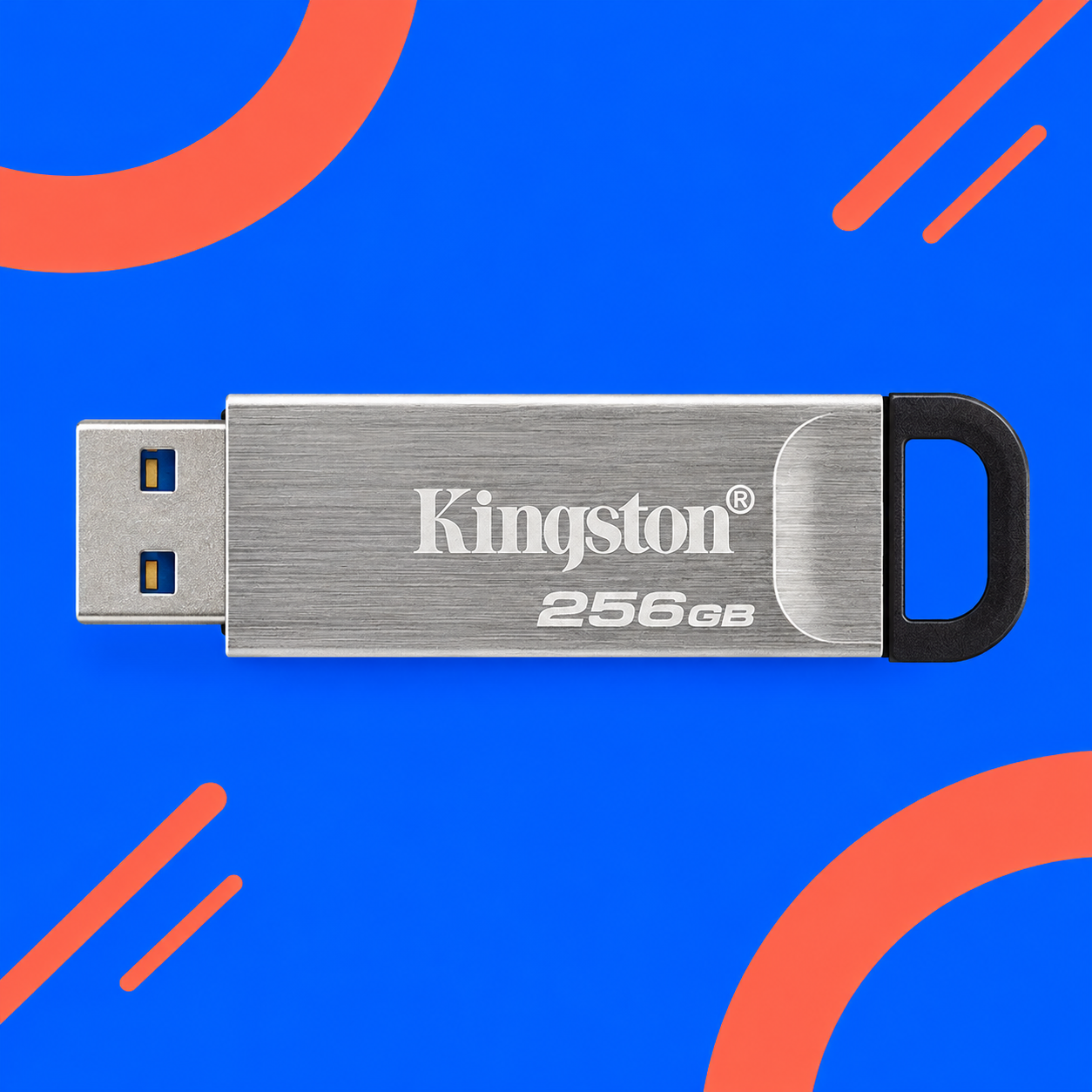 Ilustração gerada por IA de Kingston DataTraveler Kyson 256 GB