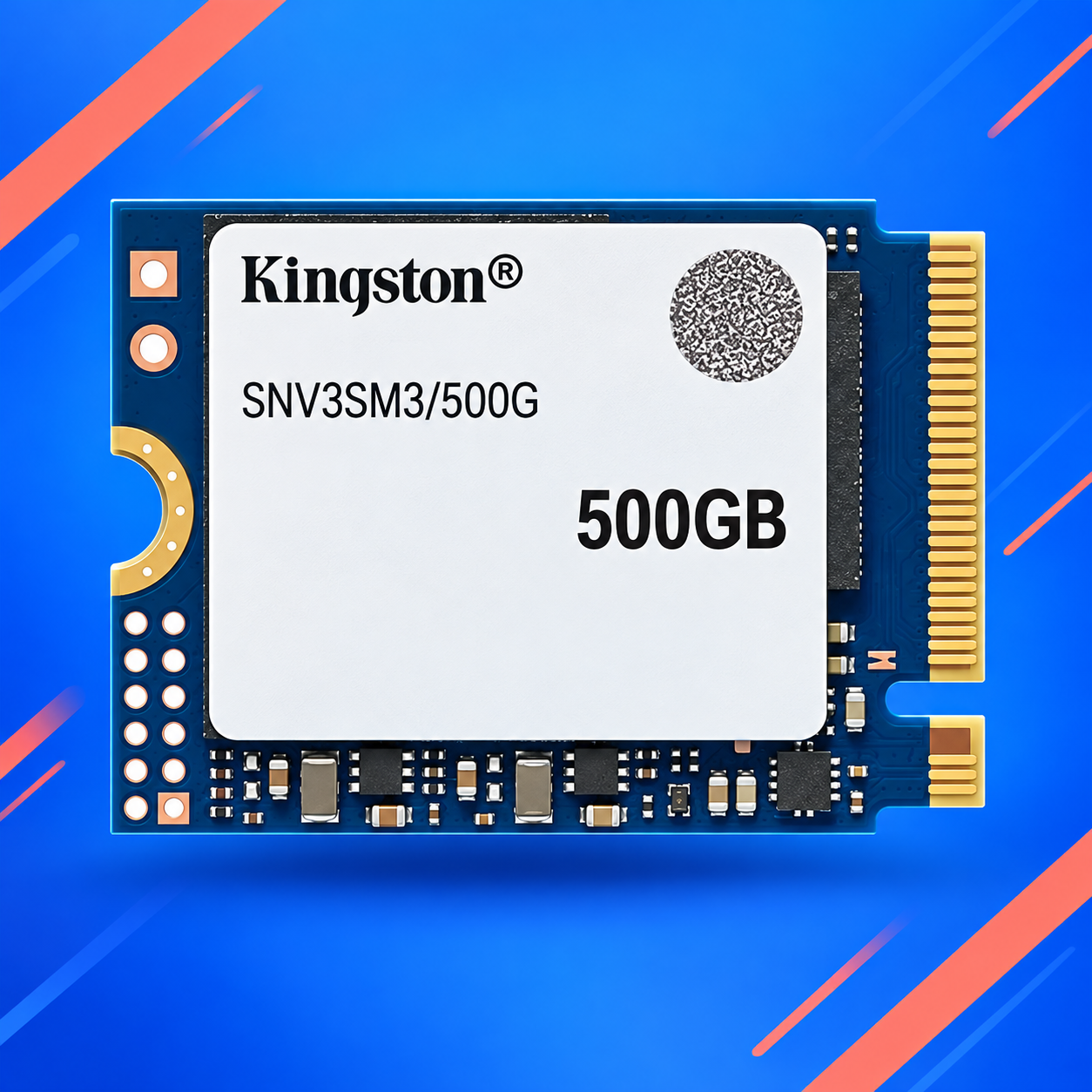 Ilustração gerada por IA de Kingston NV3 M.2 2230 500 GB