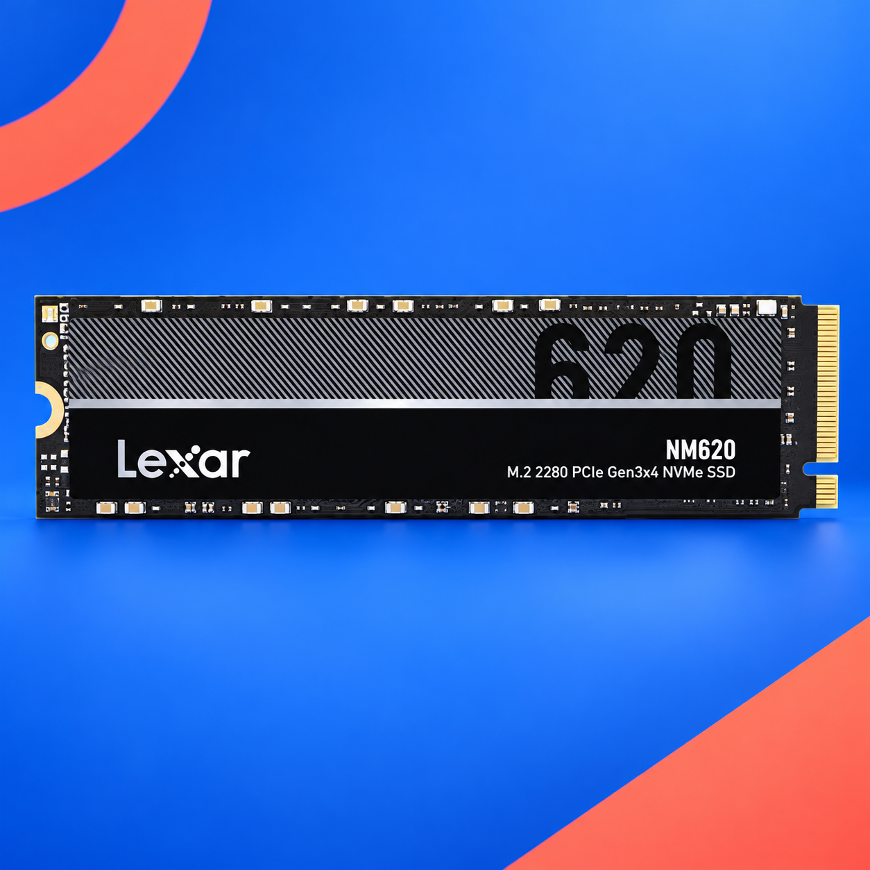 Ilustração gerada por IA de Lexar NM620 512 GB