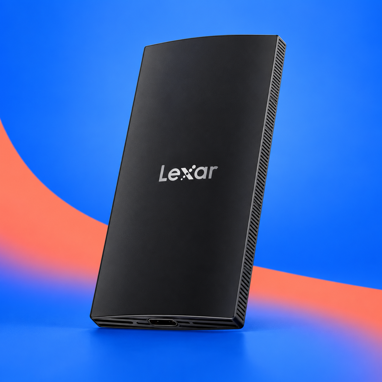 Ilustração gerada por IA de Lexar SL300 portátil 1 TB