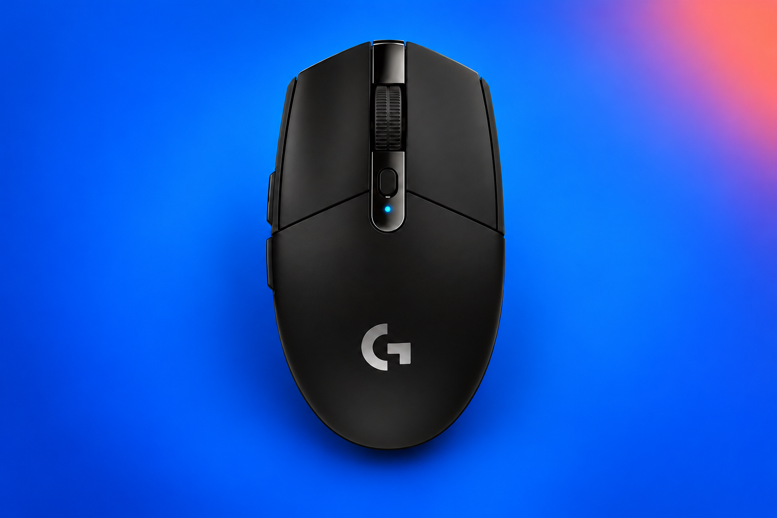 Ilustração gerada por IA de Logitech G305 LIGHTSPEED preto