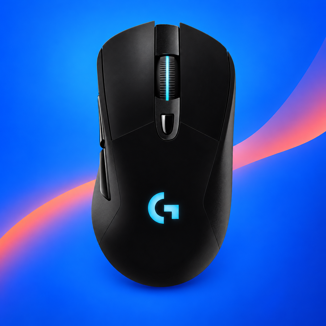 Ilustração gerada por IA de Logitech G703 LIGHTSPEED HERO preto