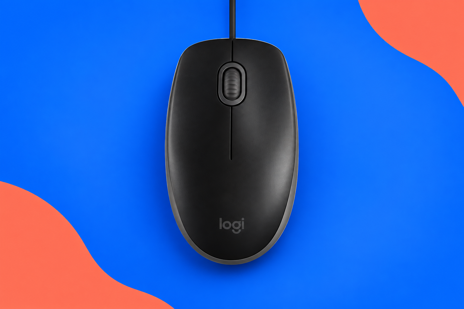 Ilustração gerada por IA de Logitech M110 Silent preto