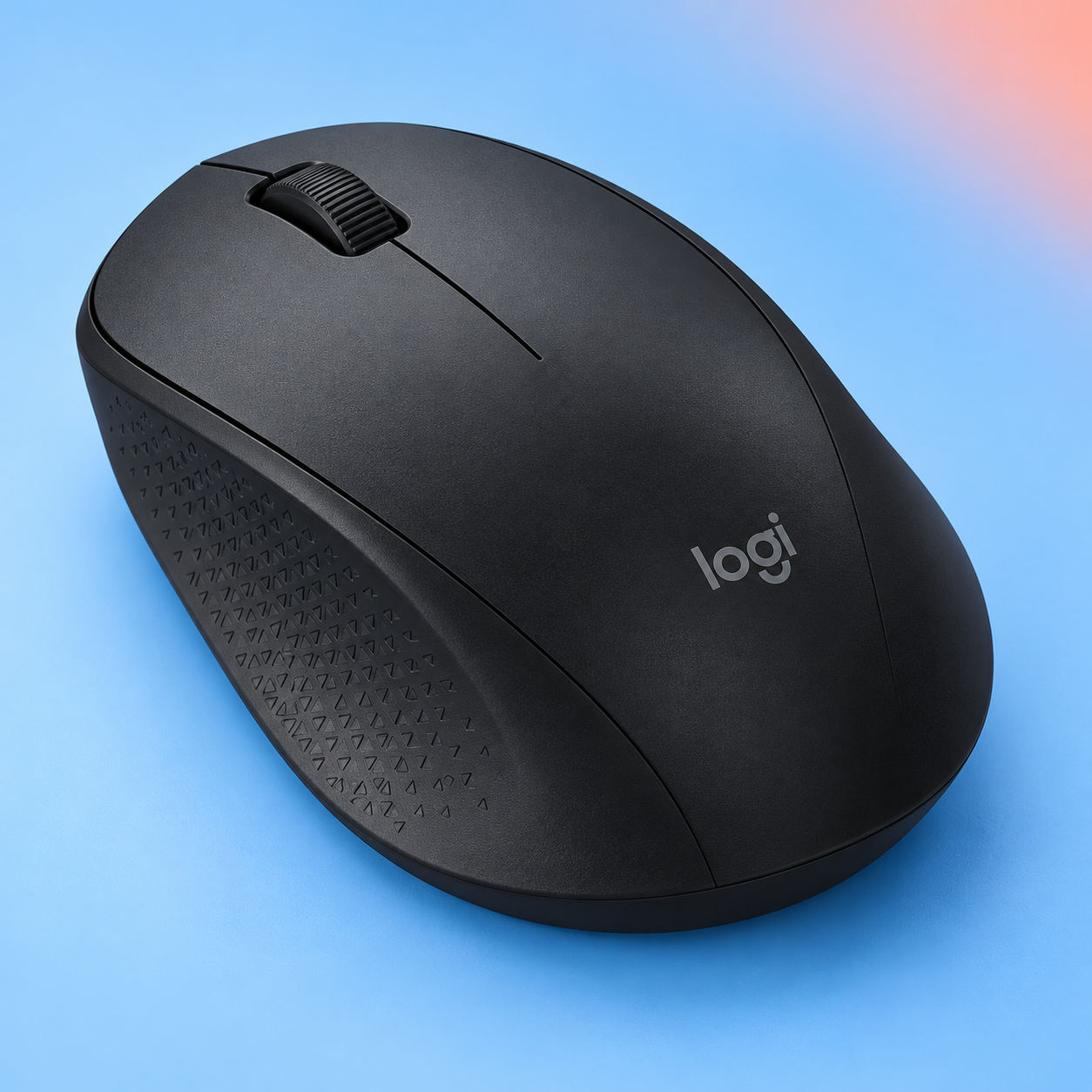 Ilustração gerada por IA de Logitech M330 Silent preto