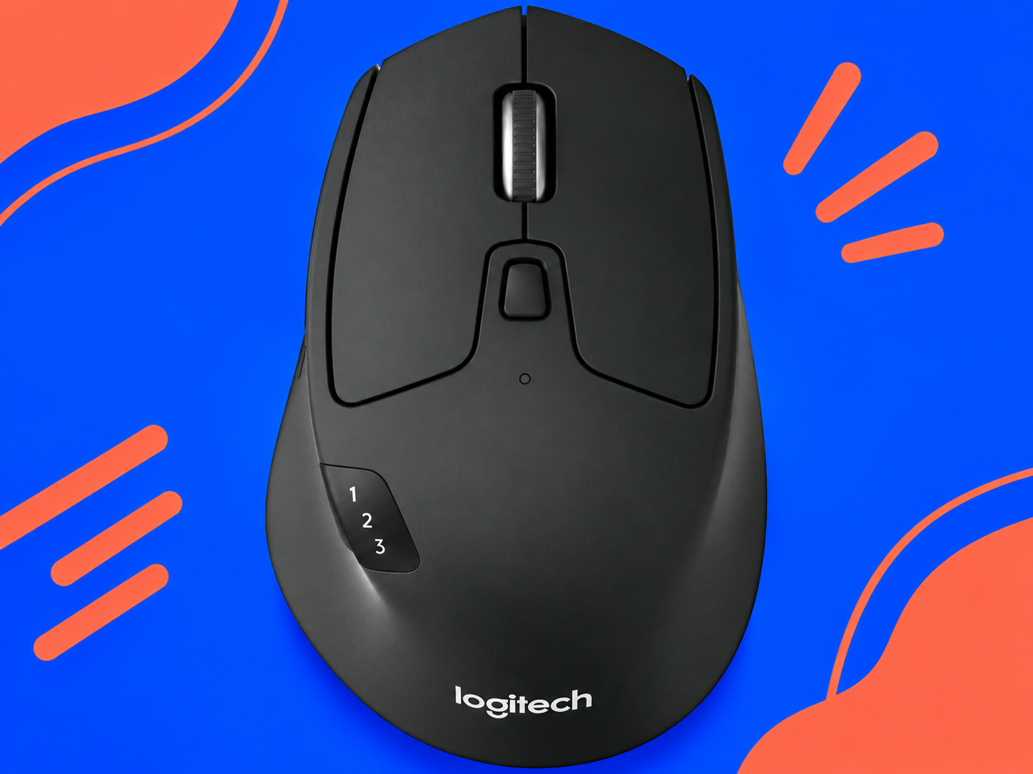 Ilustração gerada por IA de Logitech M720 Triathlon