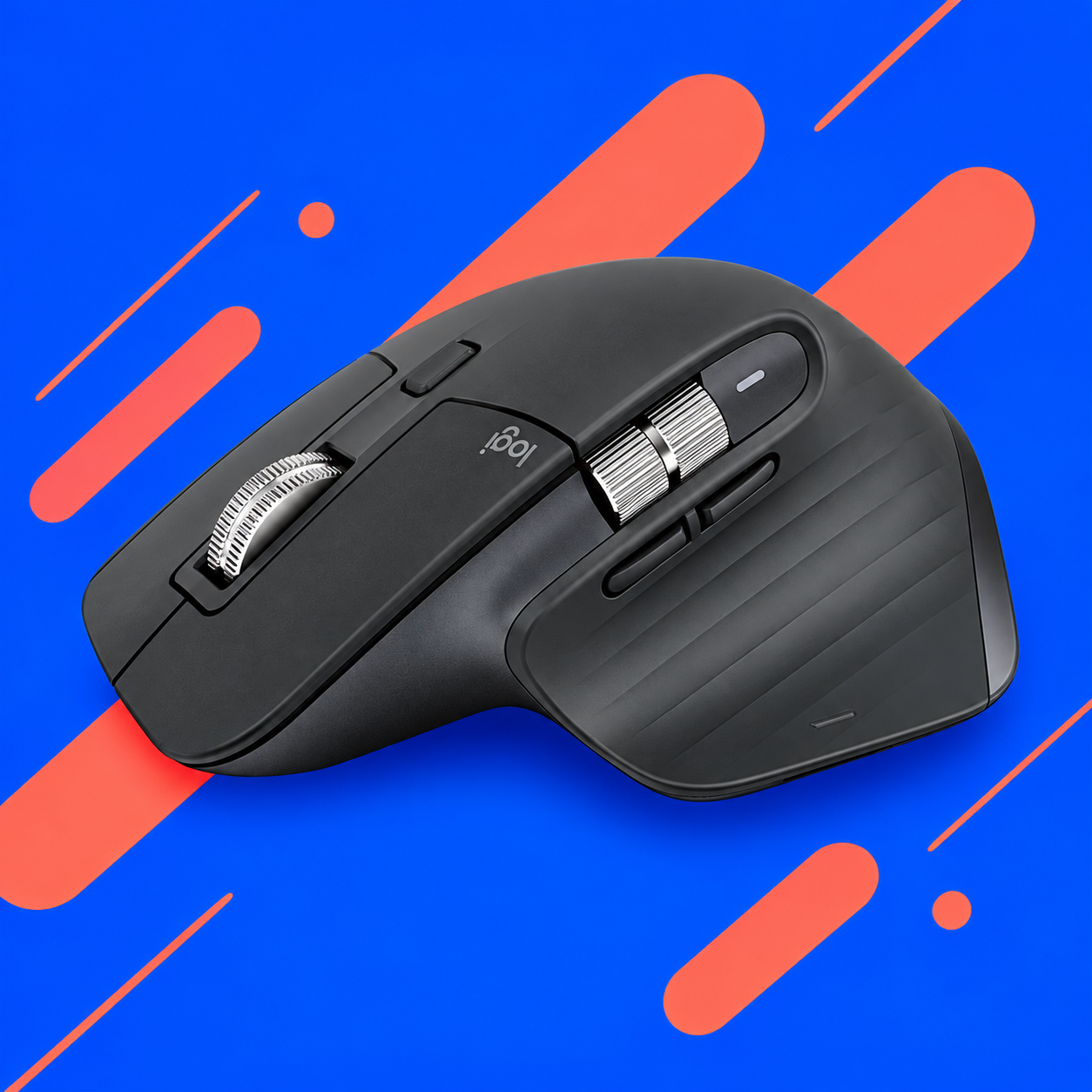 Ilustração gerada por IA de Logitech MX Master 3S Bluetooth Edition
