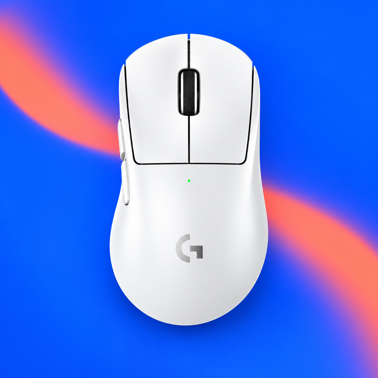 Ilustração gerada por IA de Logitech PRO X SUPERLIGHT 2 DEX branco
