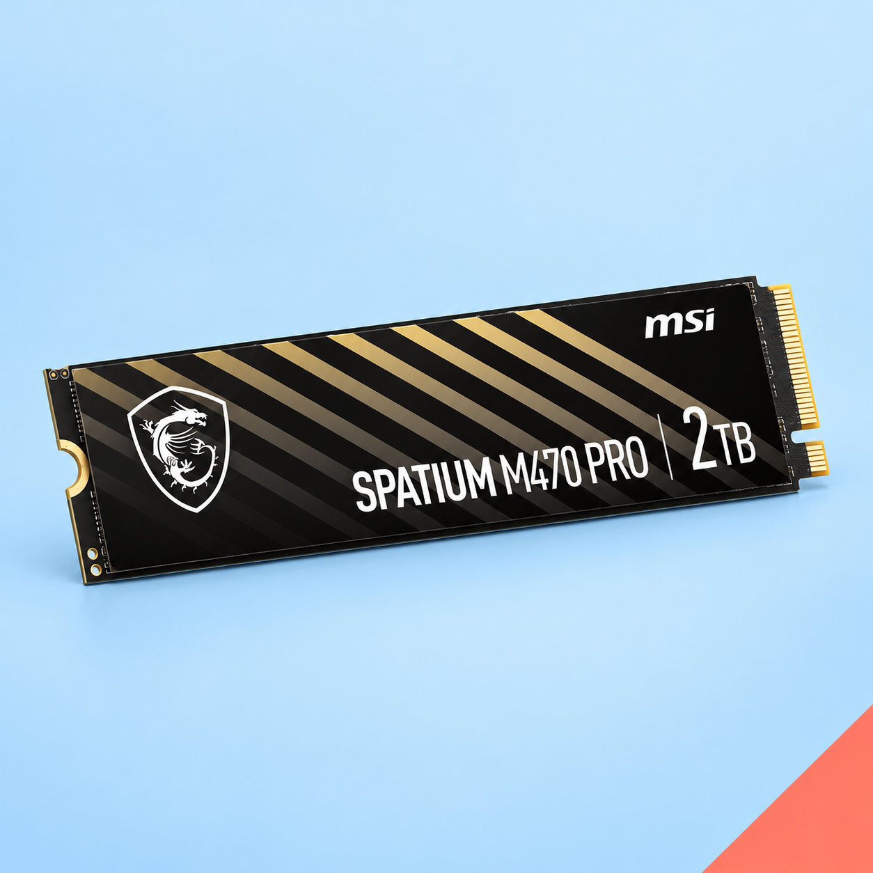 Ilustração gerada por IA de MSI SPATIUM M470 PRO 2 TB
