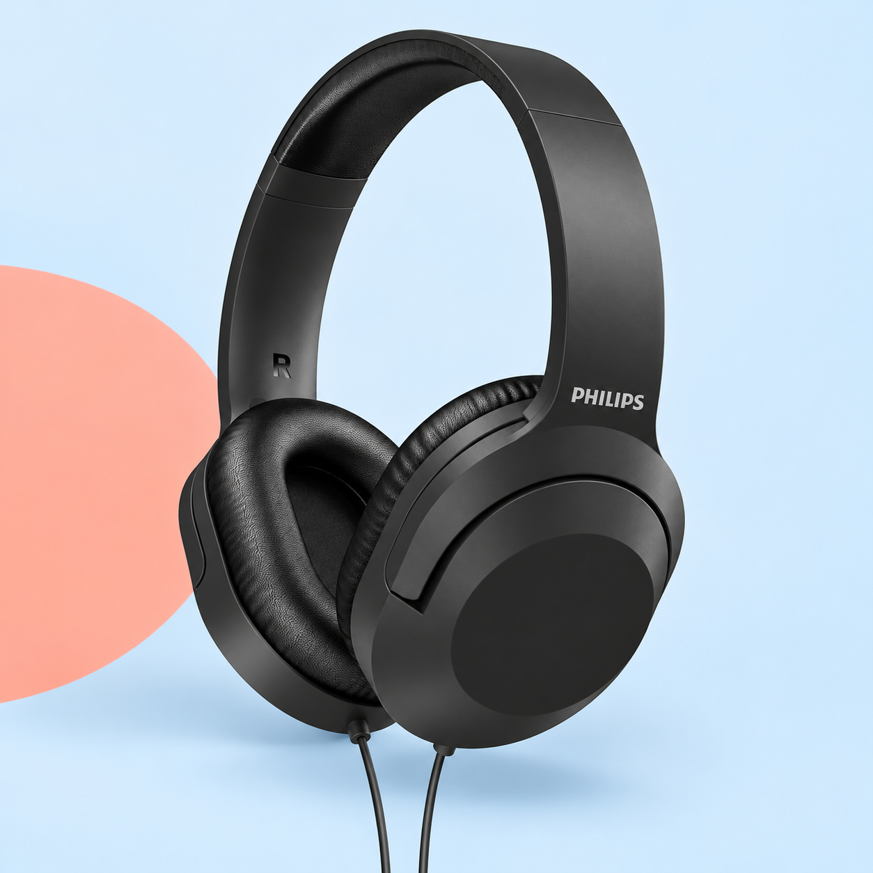 Ilustração gerada por IA de Philips TAH2005 preto