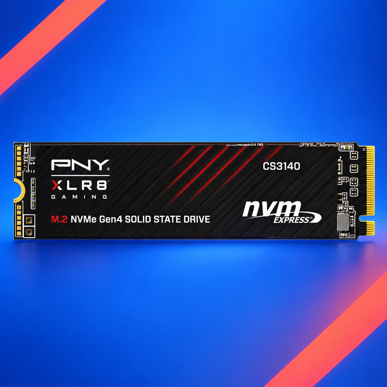 Ilustração gerada por IA de PNY XLR8 Gaming CS3140 1 TB