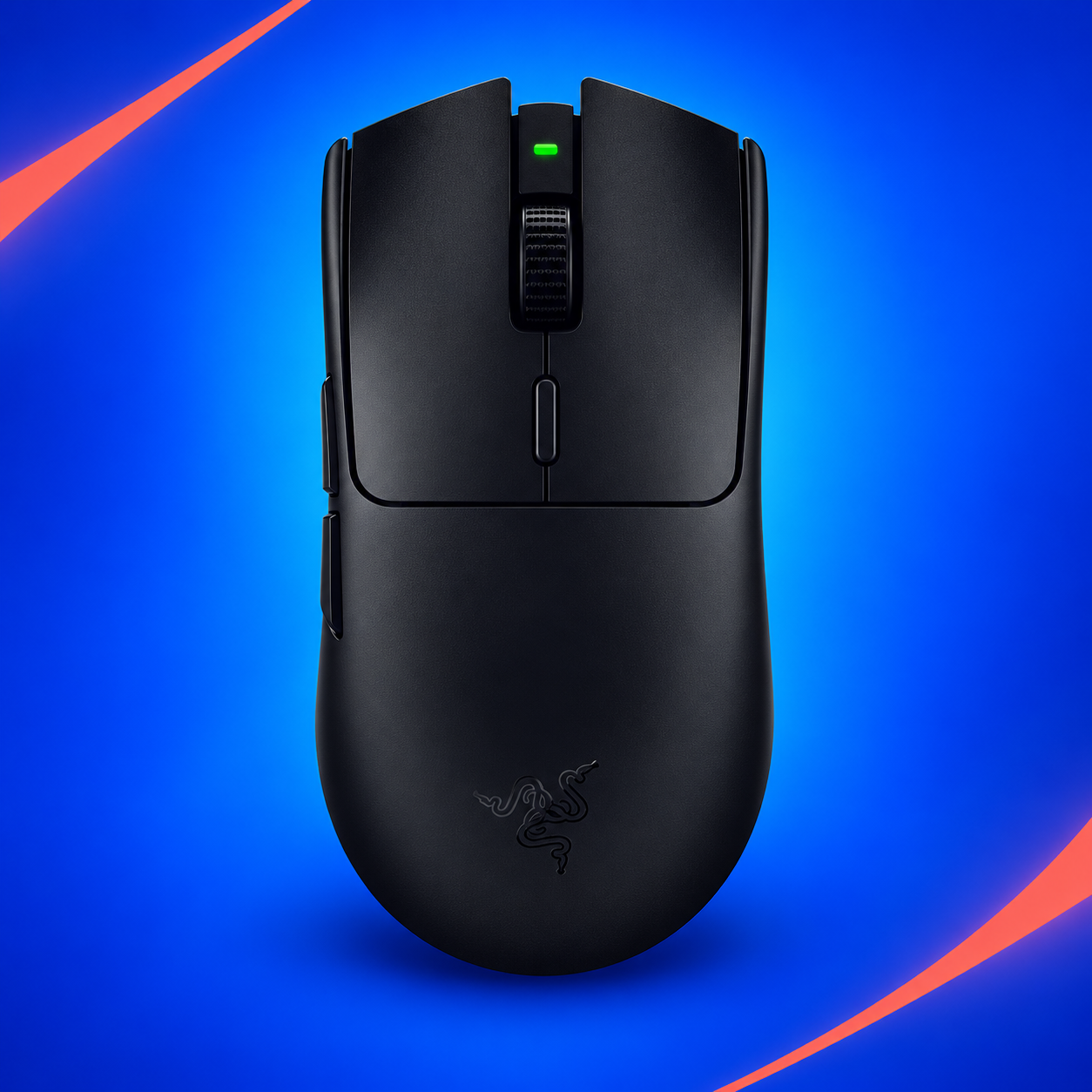 Ilustração gerada por IA de Razer Viper V3 HyperSpeed preto
