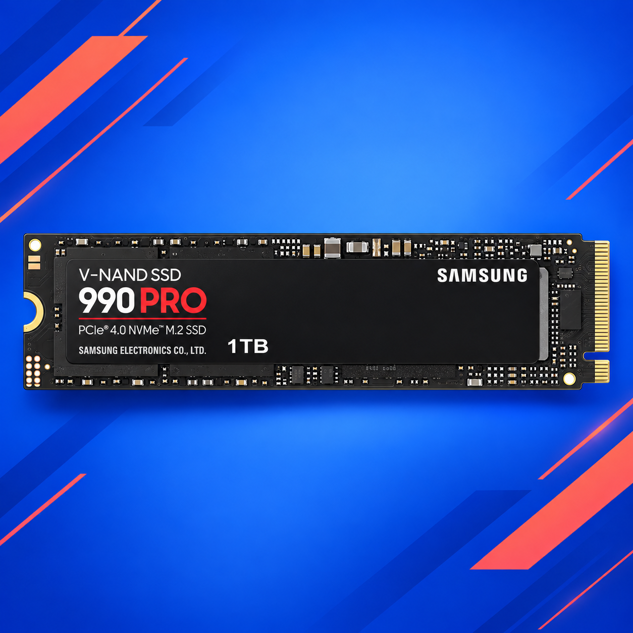 Ilustração gerada por IA de Samsung 990 PRO 1 TB