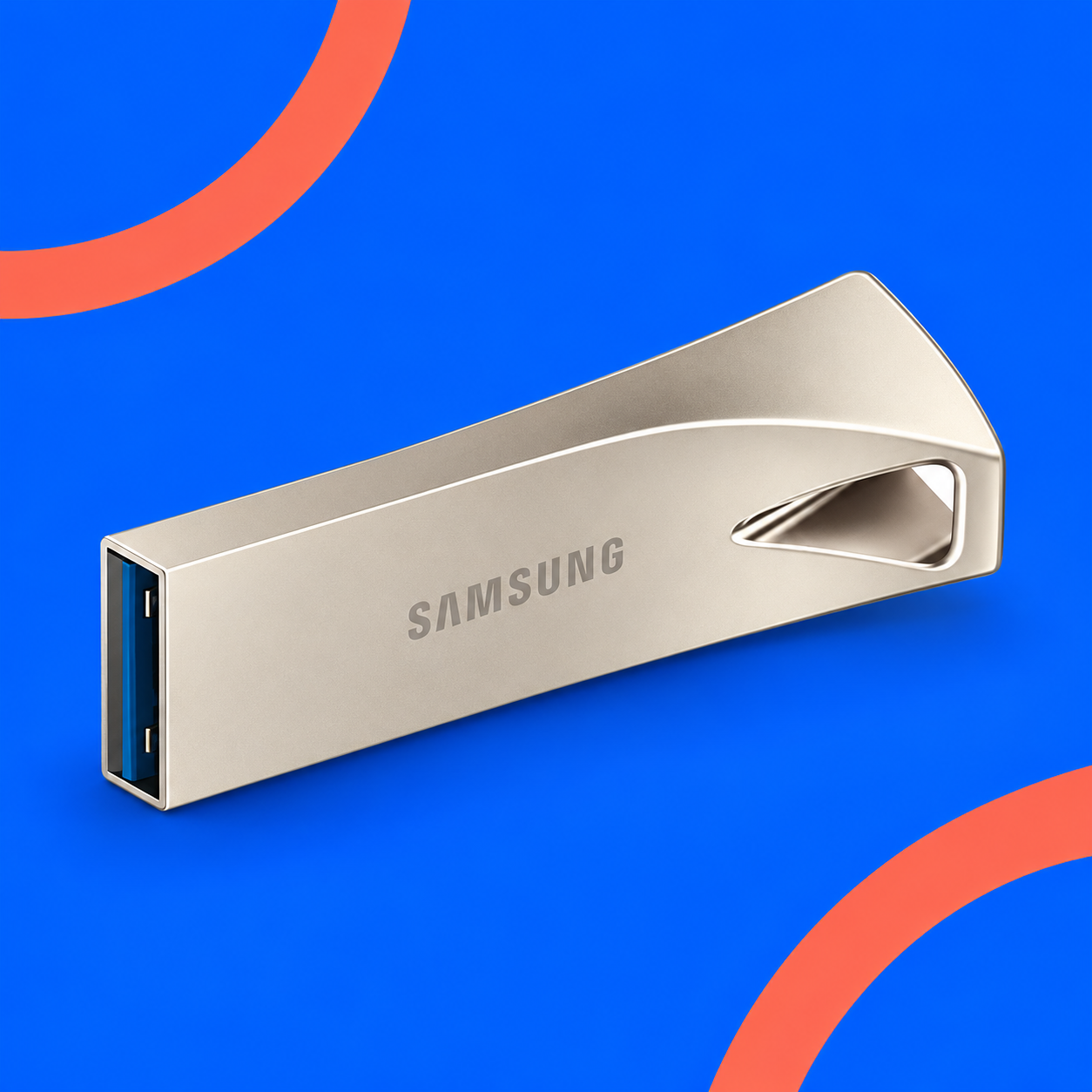 Ilustração gerada por IA de Samsung BAR Plus 64 GB