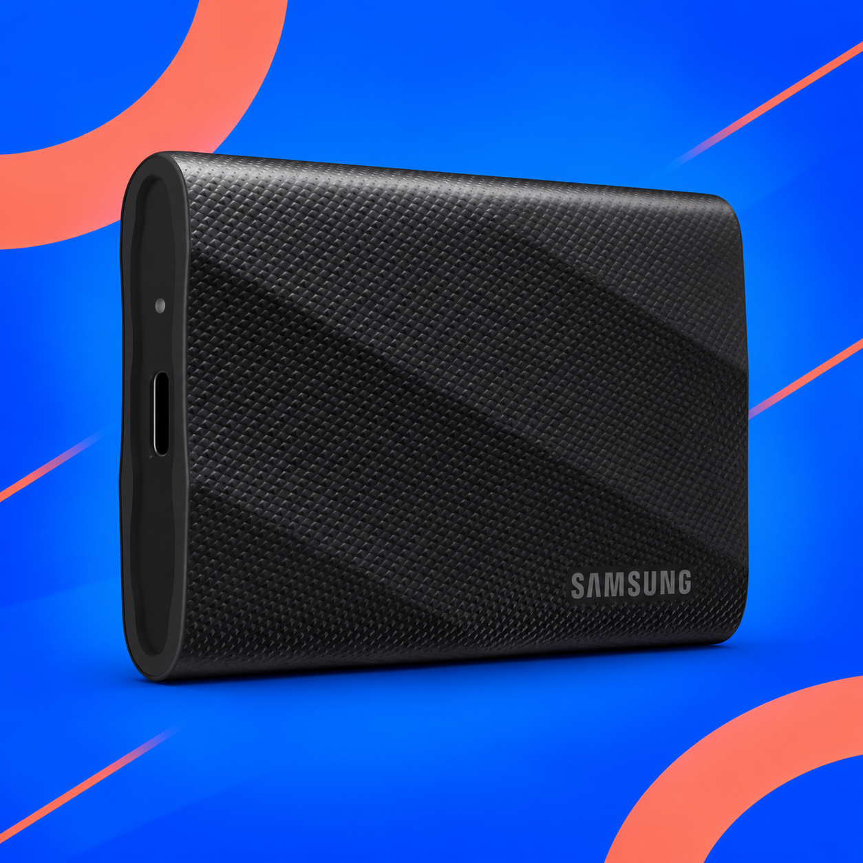 Ilustração gerada por IA de Samsung T9 1 TB
