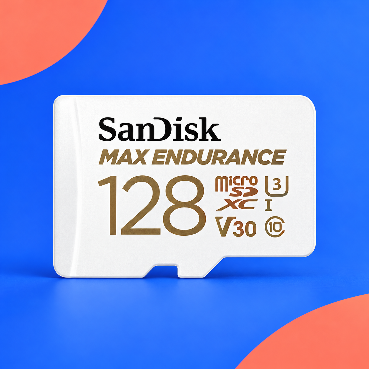 Ilustração gerada por IA de SanDisk MAX ENDURANCE microSD 128 GB