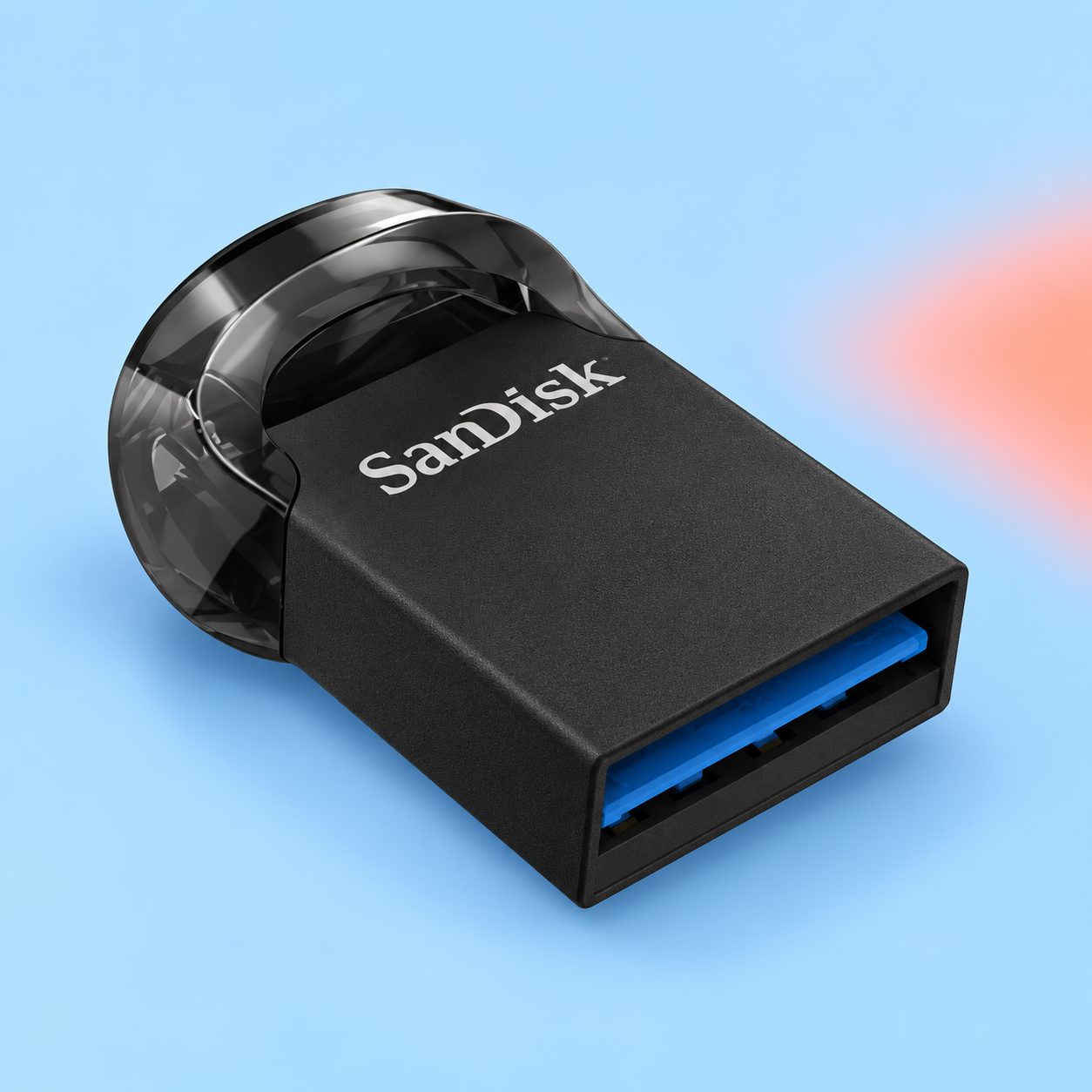 Ilustração gerada por IA de SanDisk Ultra Fit 64 GB