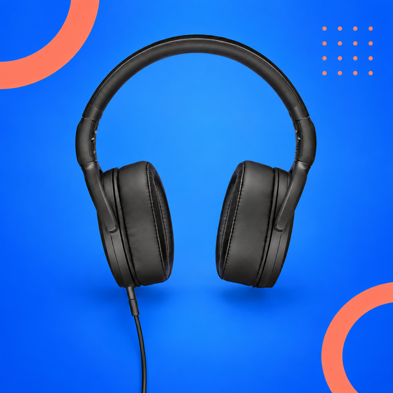 Ilustração gerada por IA de Sennheiser HD 400S