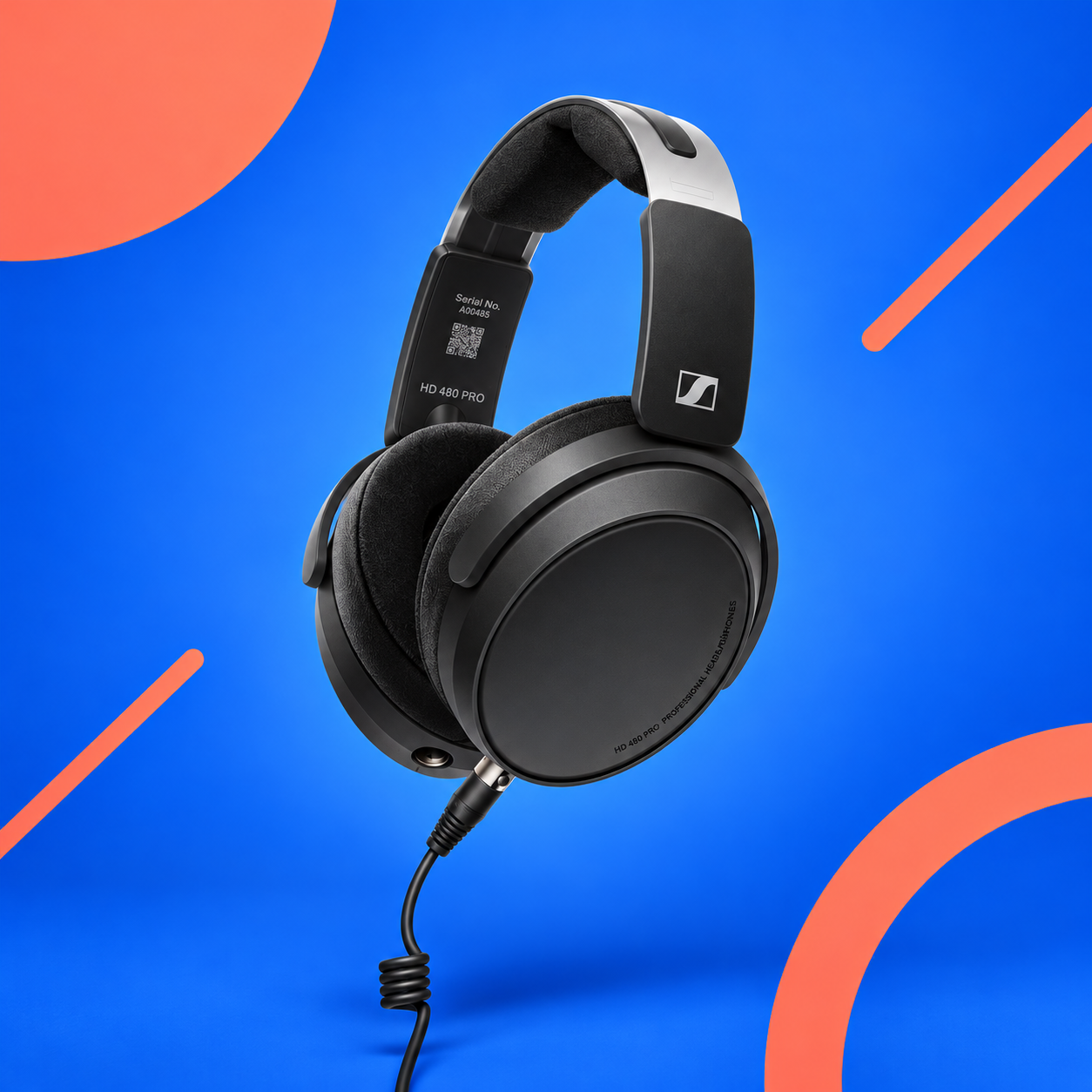 Ilustração gerada por IA de Sennheiser HD 480 PRO