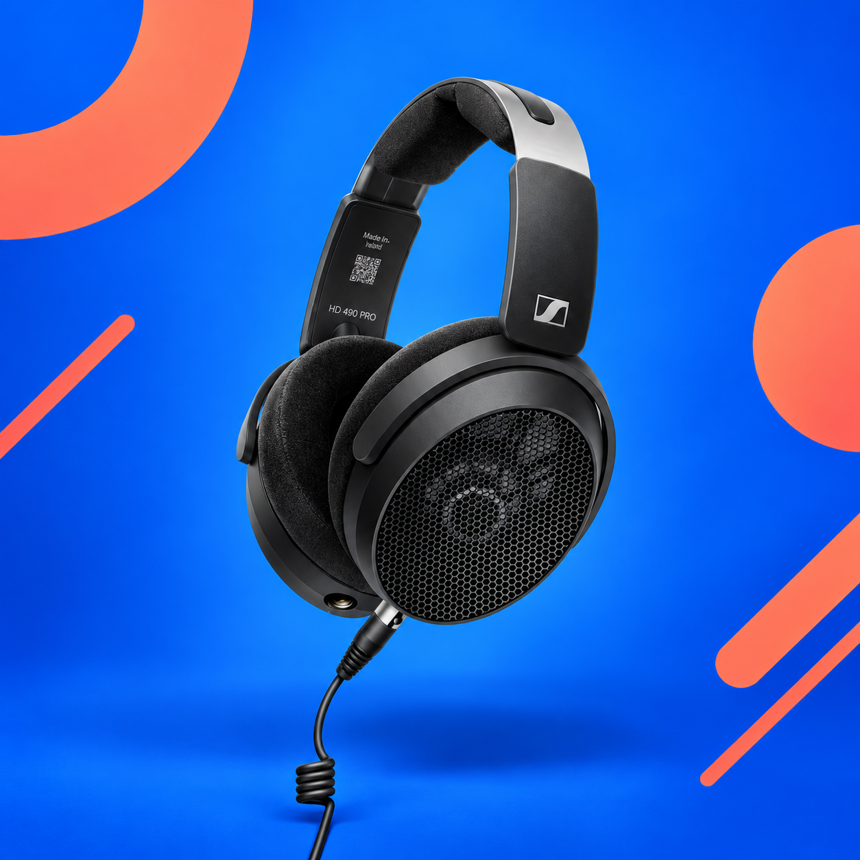 Ilustração gerada por IA de Sennheiser HD 490 PRO