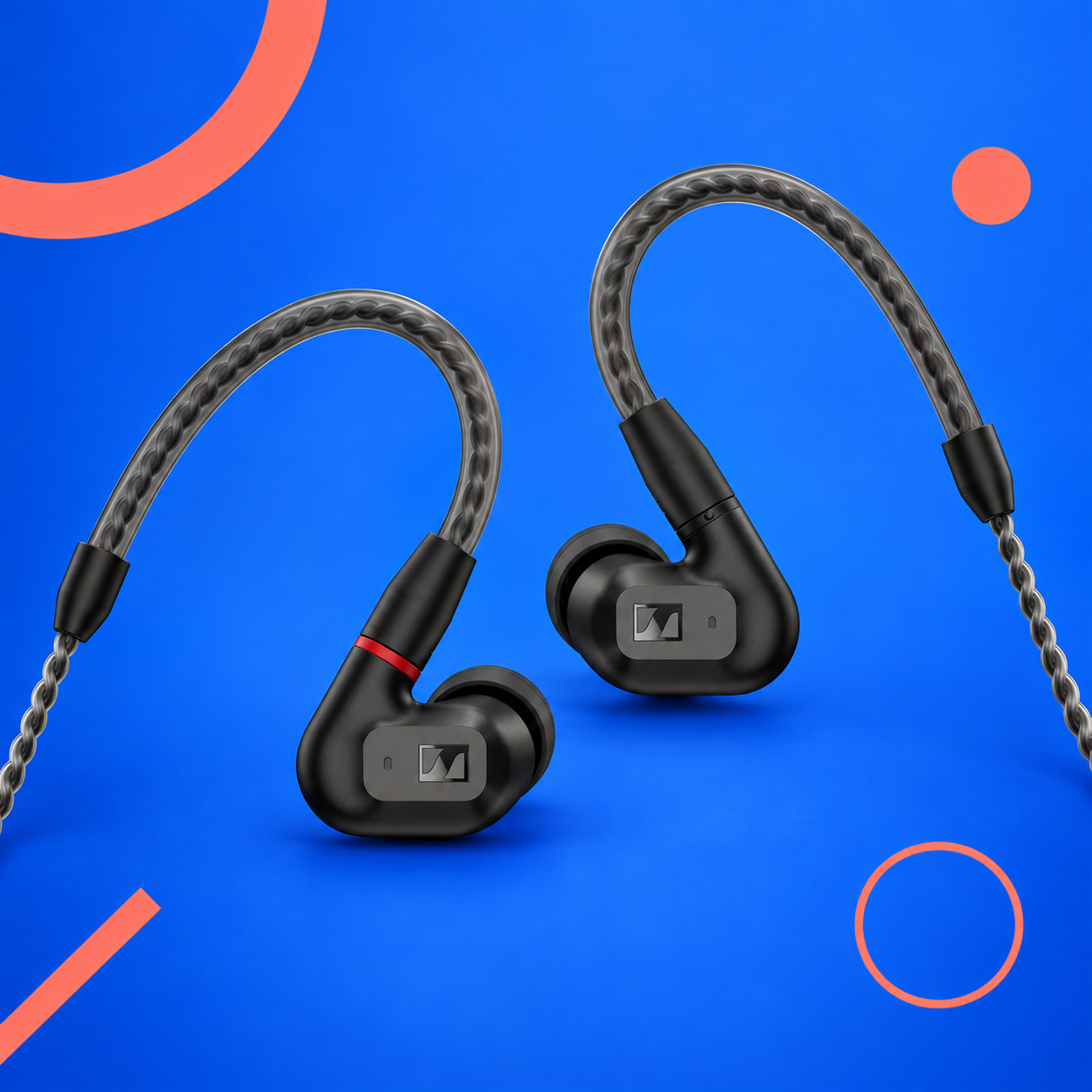 Ilustração gerada por IA de Sennheiser IE 200