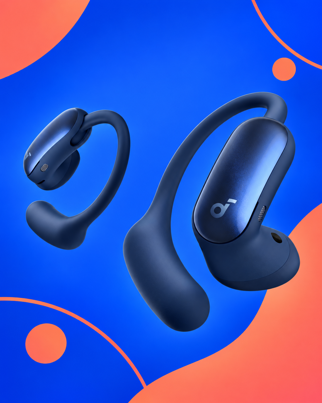Ilustração gerada por IA de Soundcore AeroFit 2 Pro
